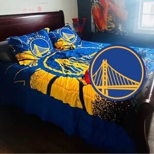 Blue and Yellow Bedding Set